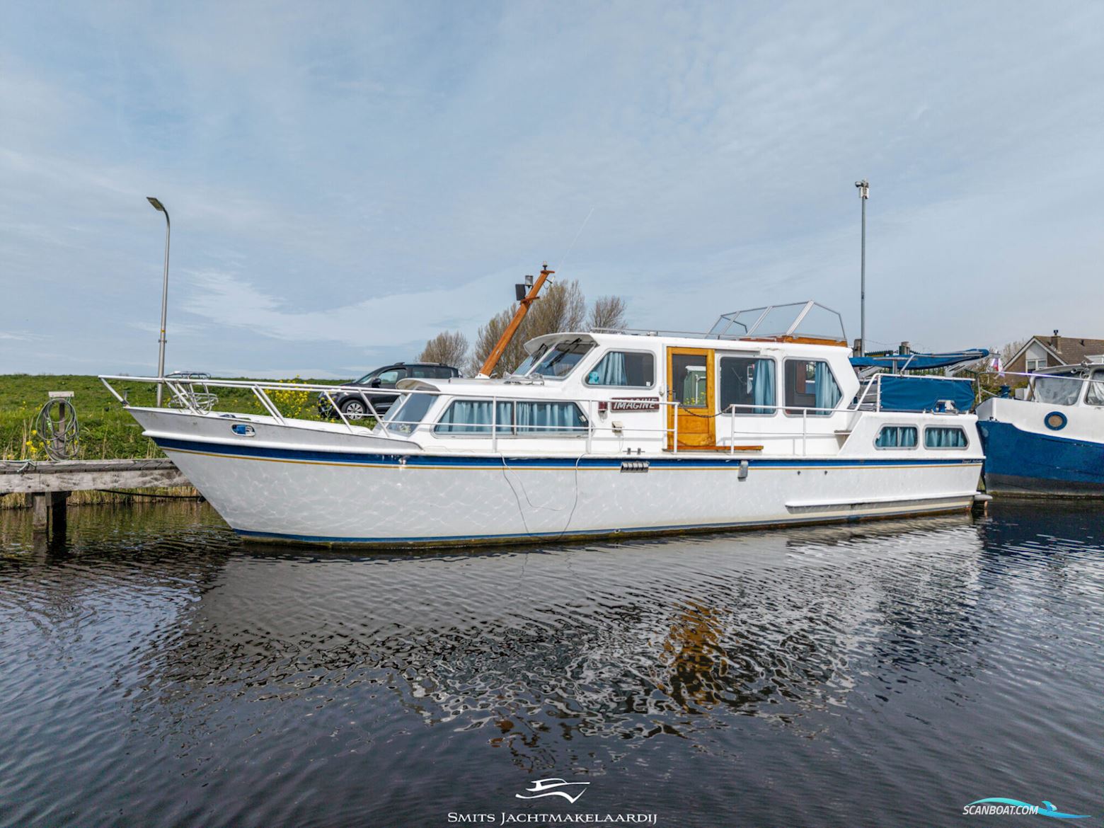 Target Saloon 11.00 AK Cabrio Motorboot 1976, mit Volvo Penta motor, Niederlande