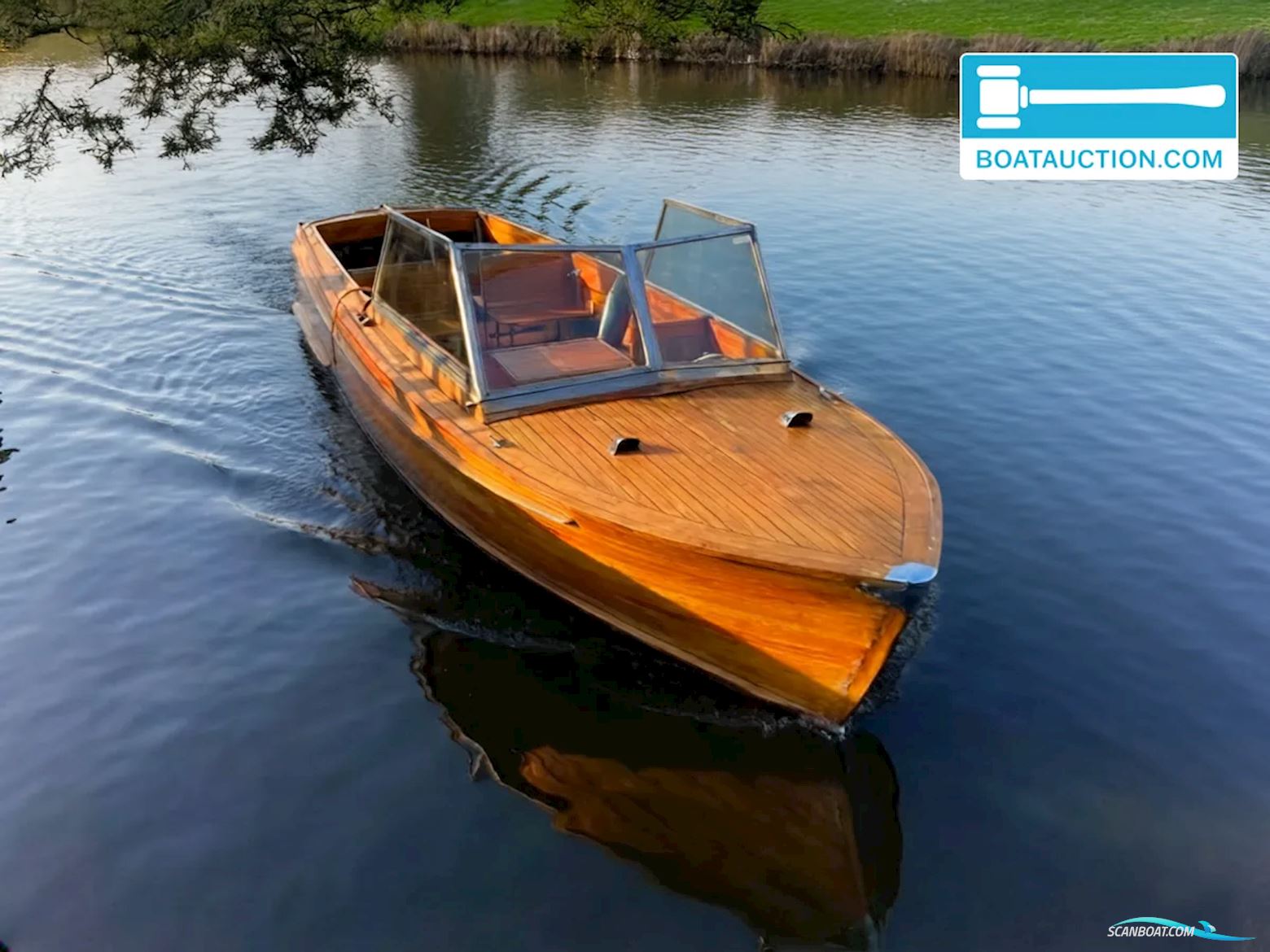 Taxi boat 850 Motorboot 1952, mit Perkins motor, Niederlande