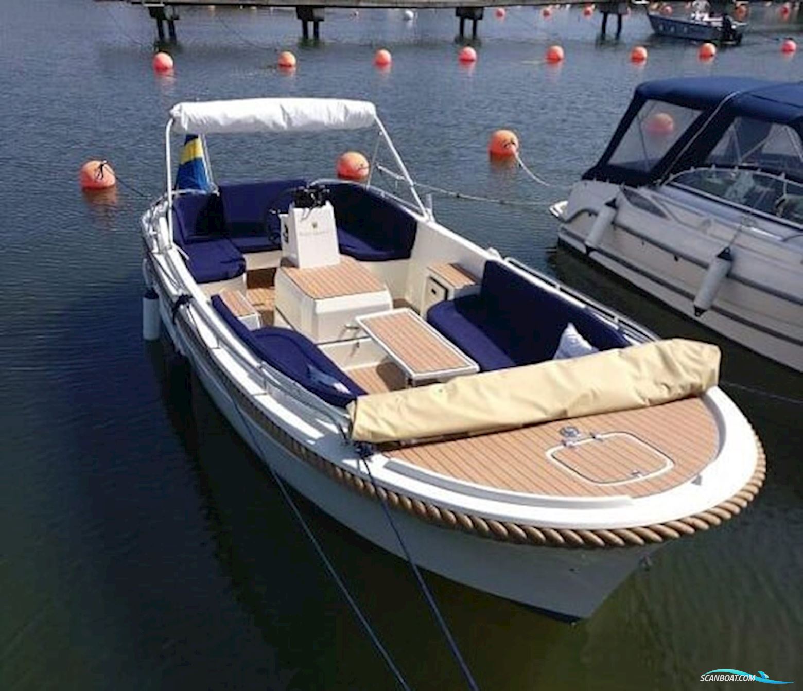 Tender Queen 23, Solgt Motorboot 2017, mit Craftman motor, Dänemark