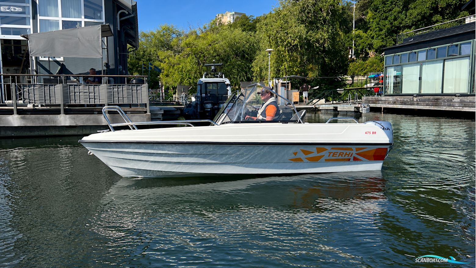 TERHI 475 BR Motorboot 2016, mit Honda motor, Sweden
