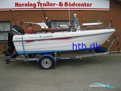Terhi Vario F45 m/Mercury F60 hk EFI 4-takt og Galaxy trailer  Motorboot 2004, mit Mercury motor, Dänemark