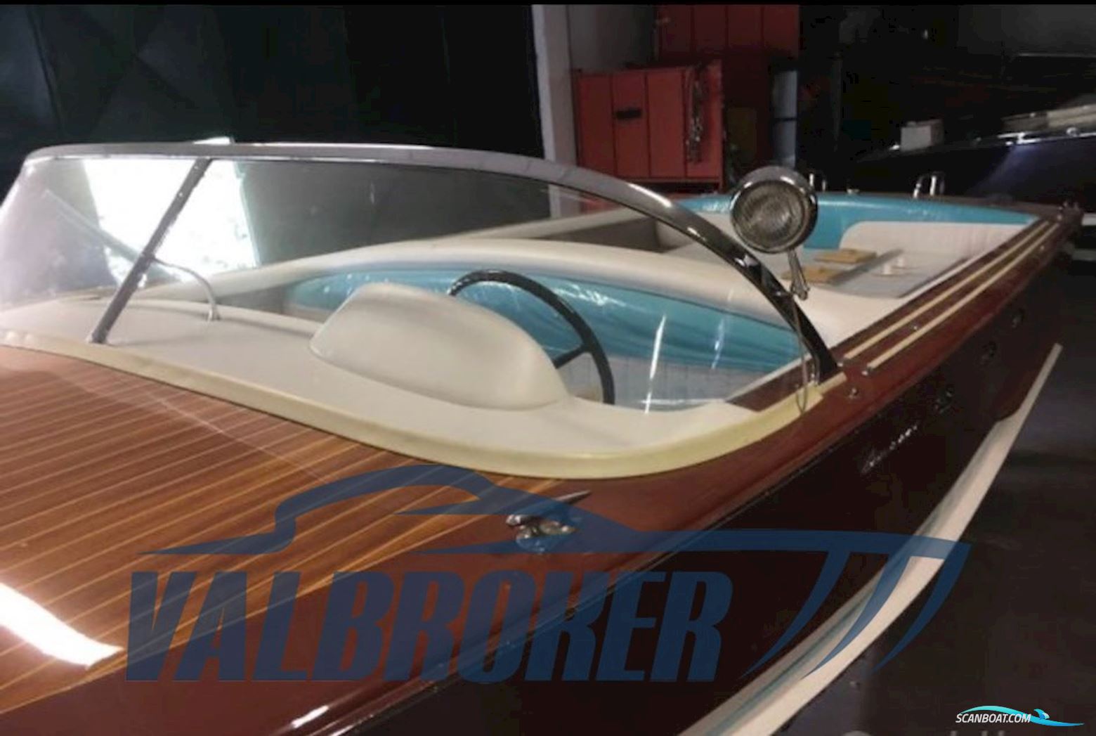Timossi Lario Motorboot 1966, mit Chrysler M 318C motor, Italien