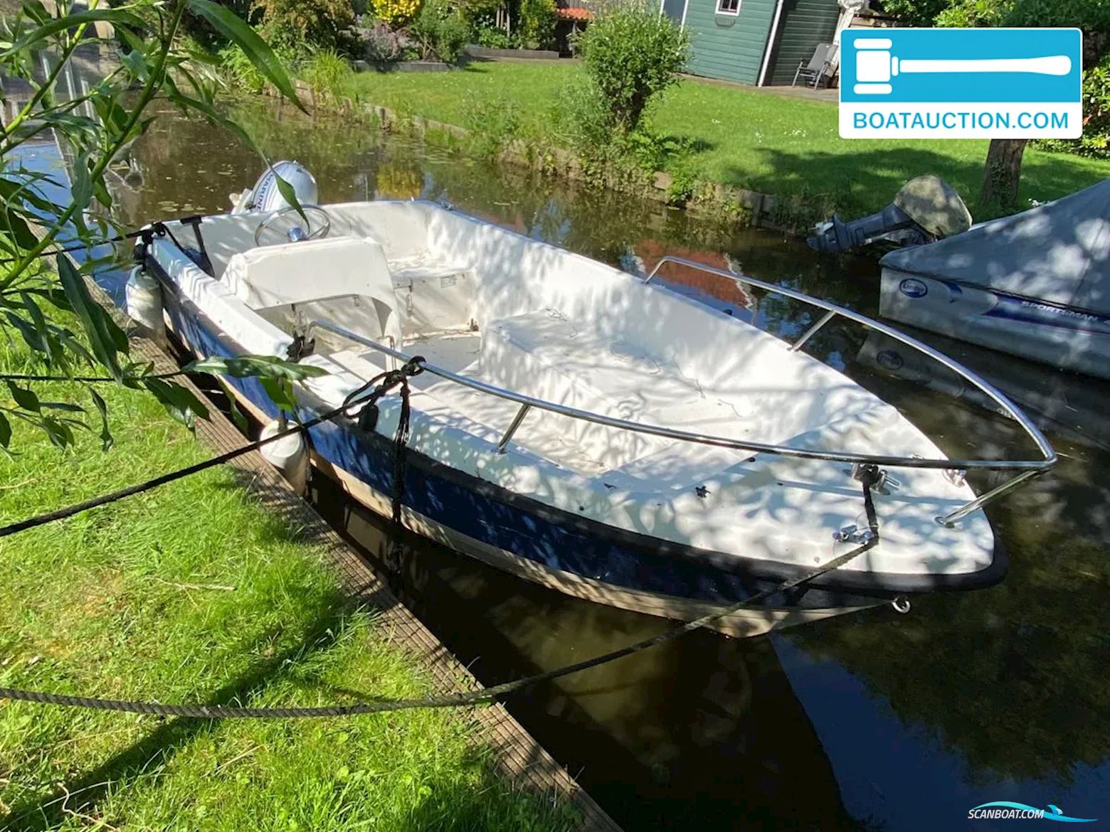 Topcraft Millennium 435 Motorboot 2000, mit Nimarine 9.9 motor, Niederlande