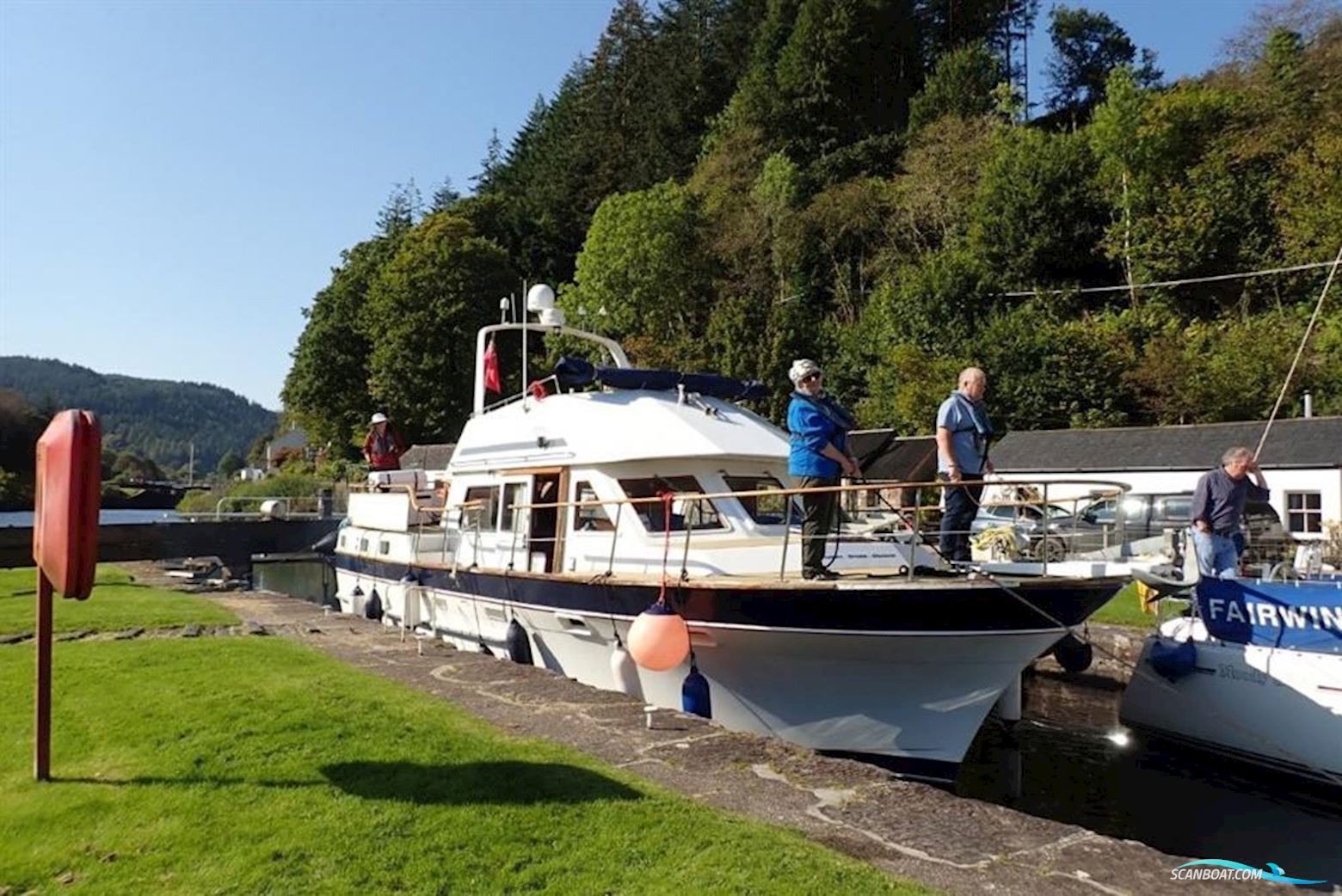 Trader  41 Motorboot 1982, mit Ford  Watermota motor, England