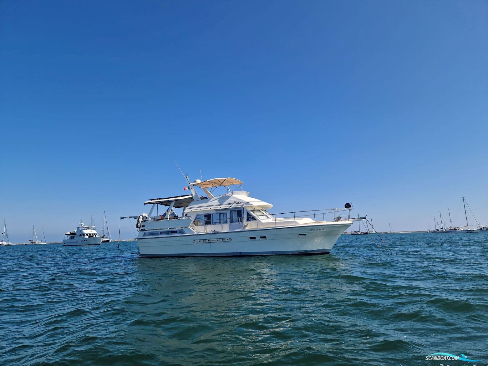 Trader 47 Flybridge well maintained Cruising Motor Yacht Motorboot 1991, mit 2 * Caterpillar 3208 motor, Portugal