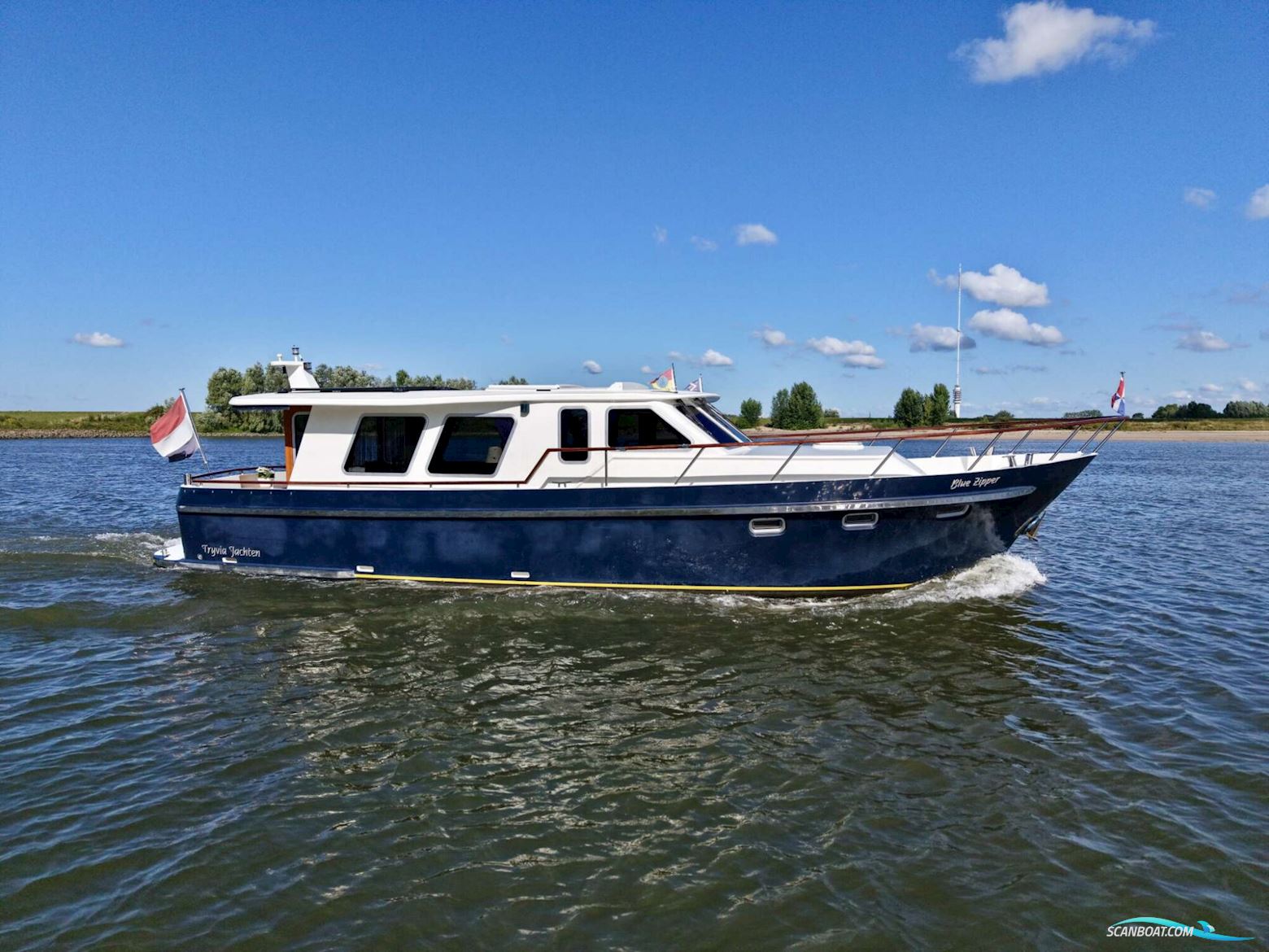 Tryvia 12.50 OK Motorboot 2005, mit Steyr motor, Niederlande