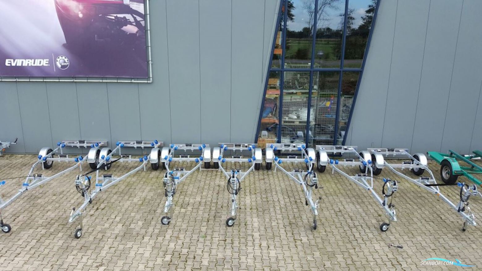 Tth i-Trailers Uit Voorraad Leverbaar. 3 Modellen Ongeremde 650 en 750 kg Motorboot 2025, Niederlande