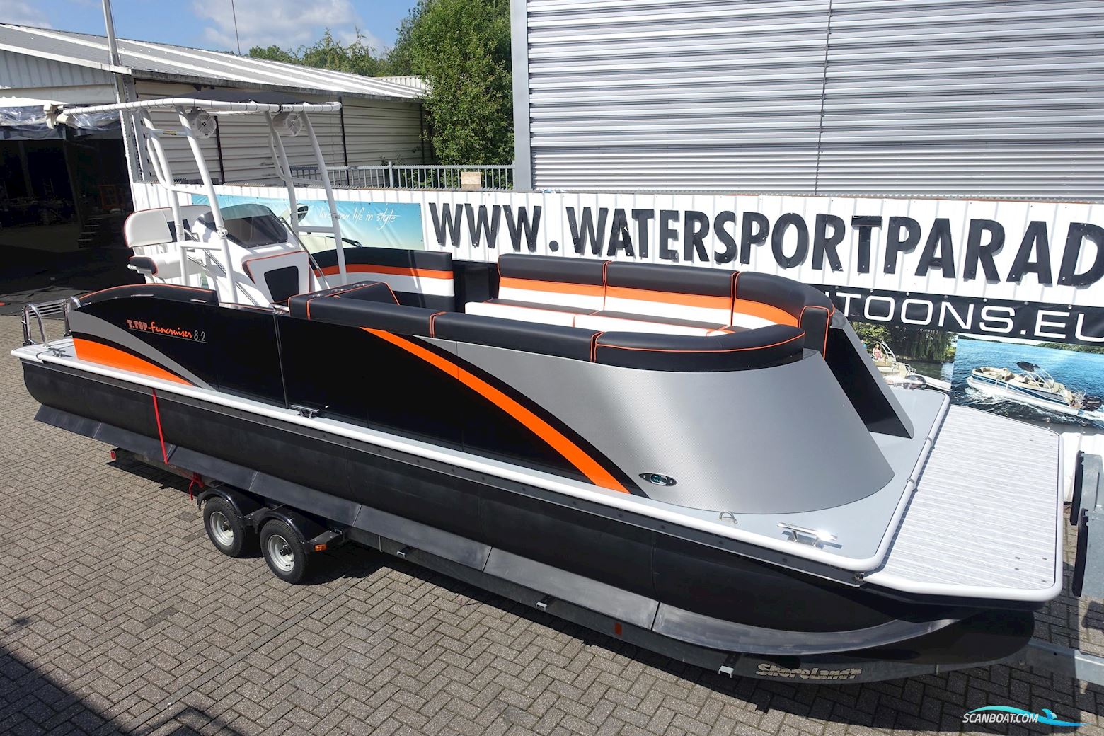 T.Top Funcruiser 8.2 Verado 300 Pontoonboot