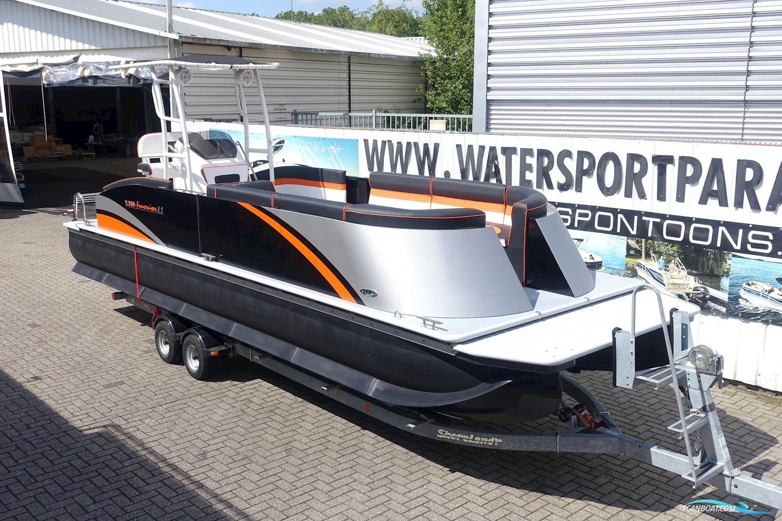 T.Top Funcruiser 8.2 Verado 300 Pontoonboot
