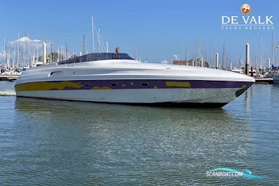 Tullio Abbate 52 Exception Motorboot 1995, mit Perkins motor, Belgien