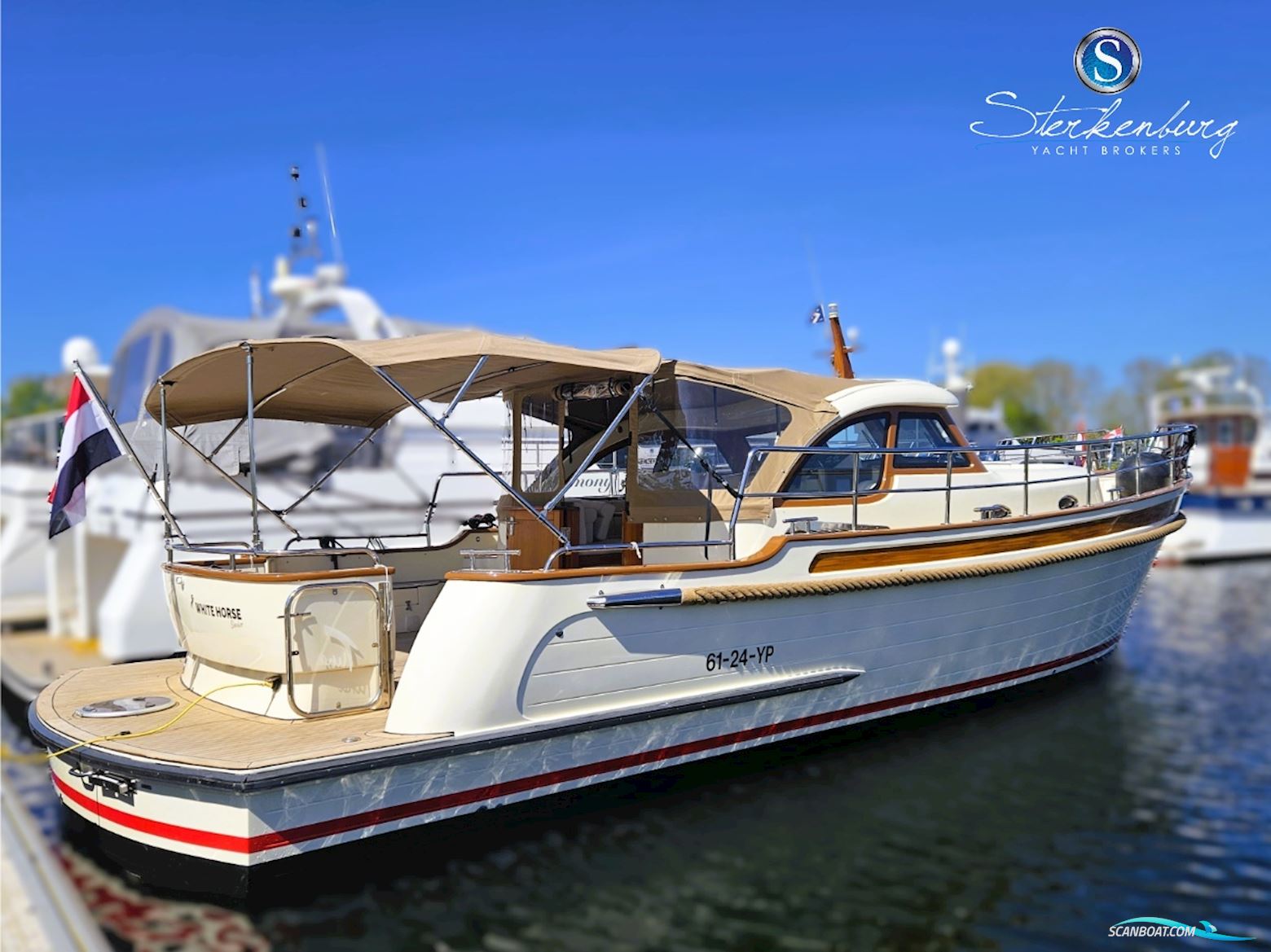 Tuna 40 Cabrio Motorboot 2007, mit 2 motor, Niederlande