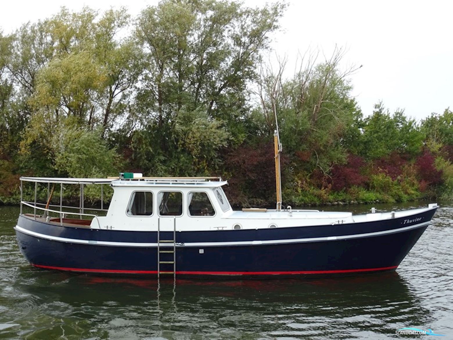 Twillert Kotter 11.20 OK Motorboot 1982, mit Volvo MD-40  motor, Niederlande