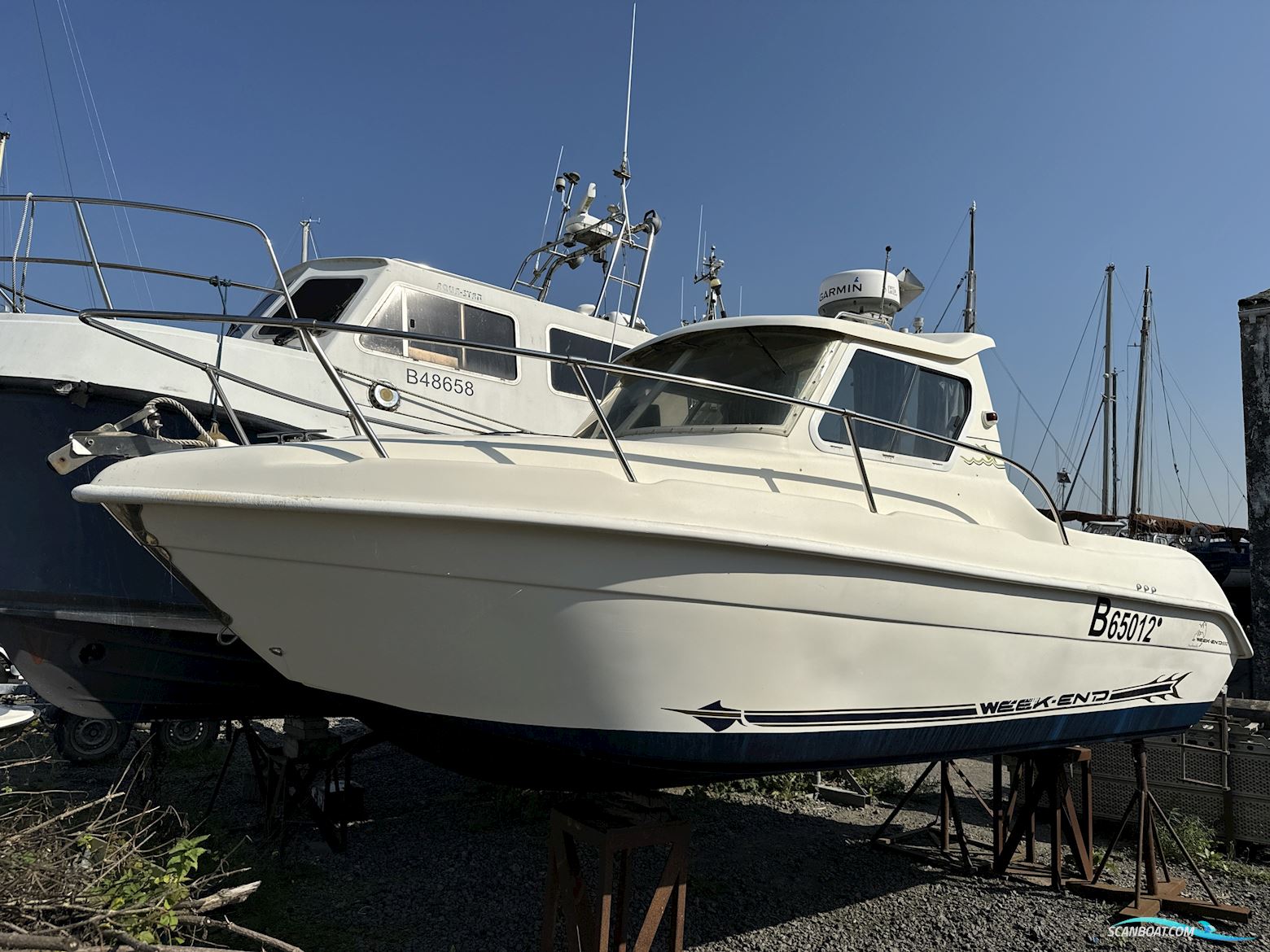 Ultramar 650 Weekend Motorboot 2000, mit Honda motor, Belgien
