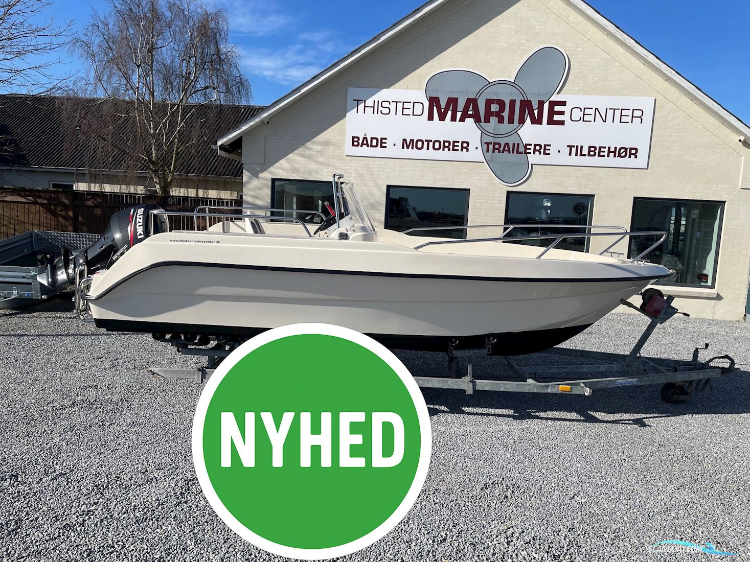 Uttern 5502 Motorboot 1998, mit Suzuki motor, Dänemark