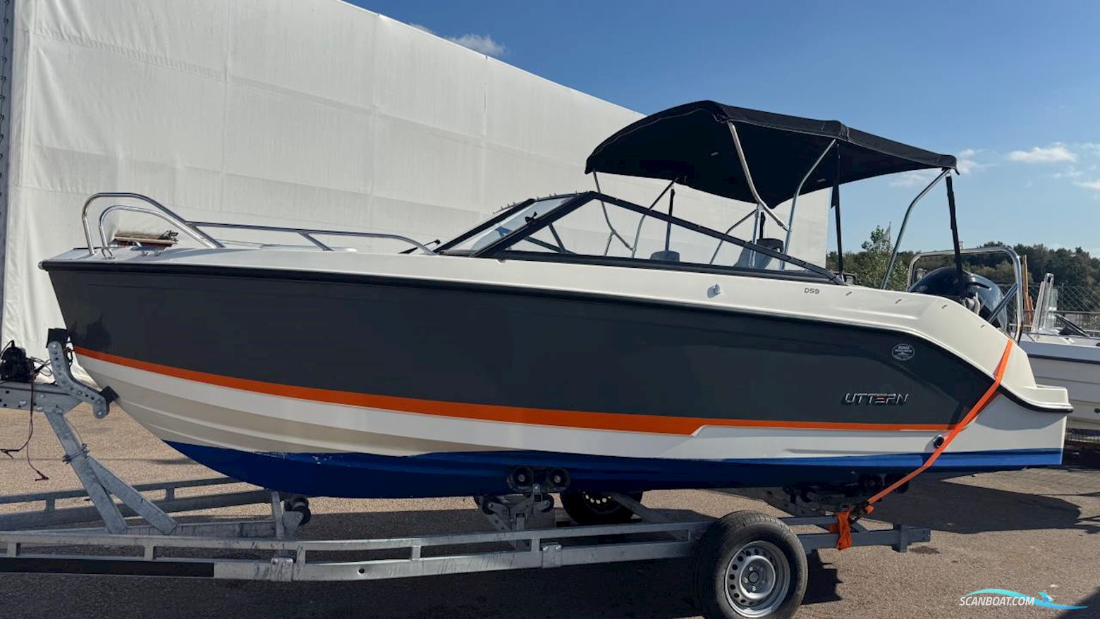 Uttern D59 Motorboot 2022, mit  Mercury  motor, Sweden