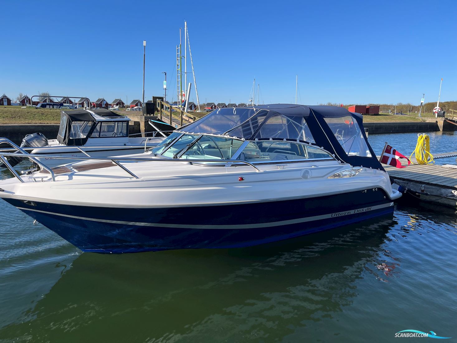 Uttern D68 Dti Motorboot 2007, mit Mercuriser motor, Dänemark