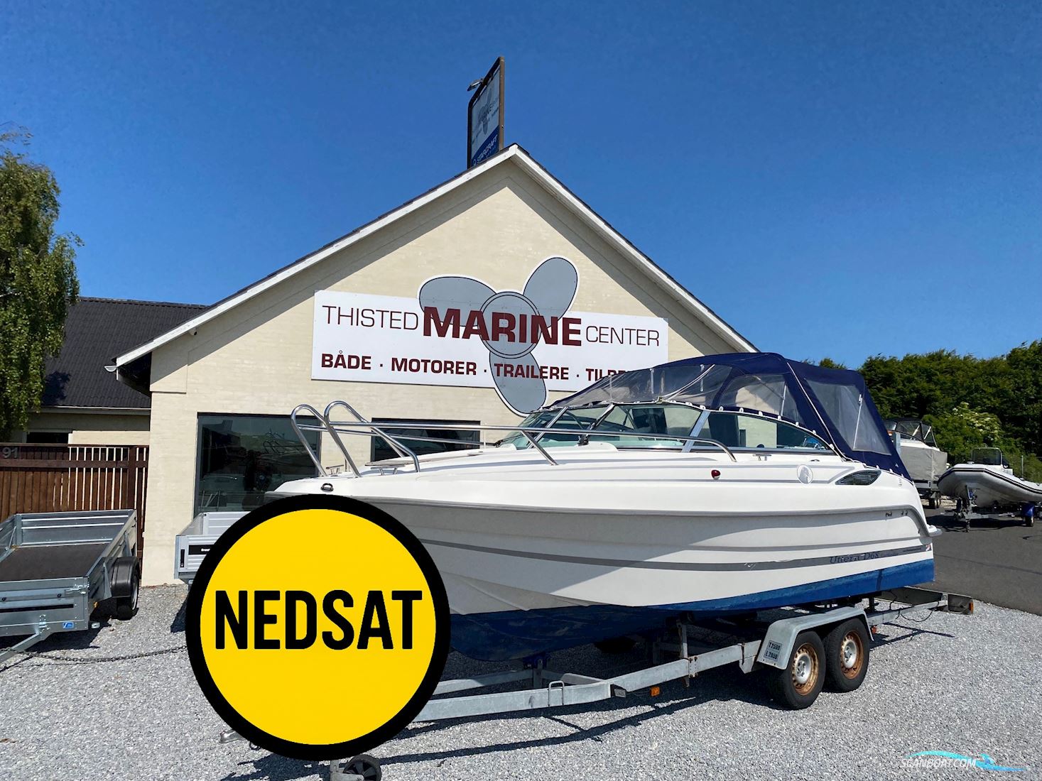 Uttern D68 Exclusive Med 4,3 Mpi og Trailer Motorboot 2007, mit Mercruiser motor, Dänemark