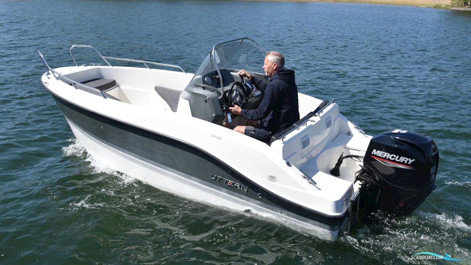 Uttern S45 Motorboot 2020, mit Mercury motor, Sweden
