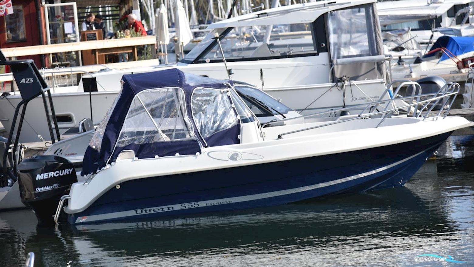 Uttern S55 Motorboot 2006, mit Mercury motor, Sweden