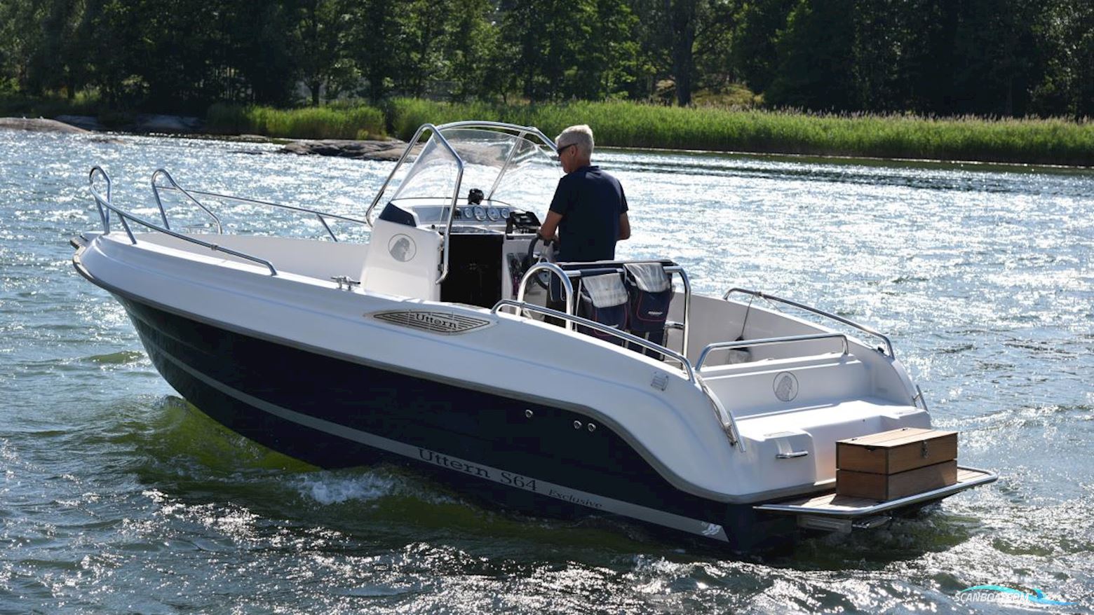Uttern S64 EXCLUSIVE Motorboot 2006, mit  Mercruiser motor, Sweden