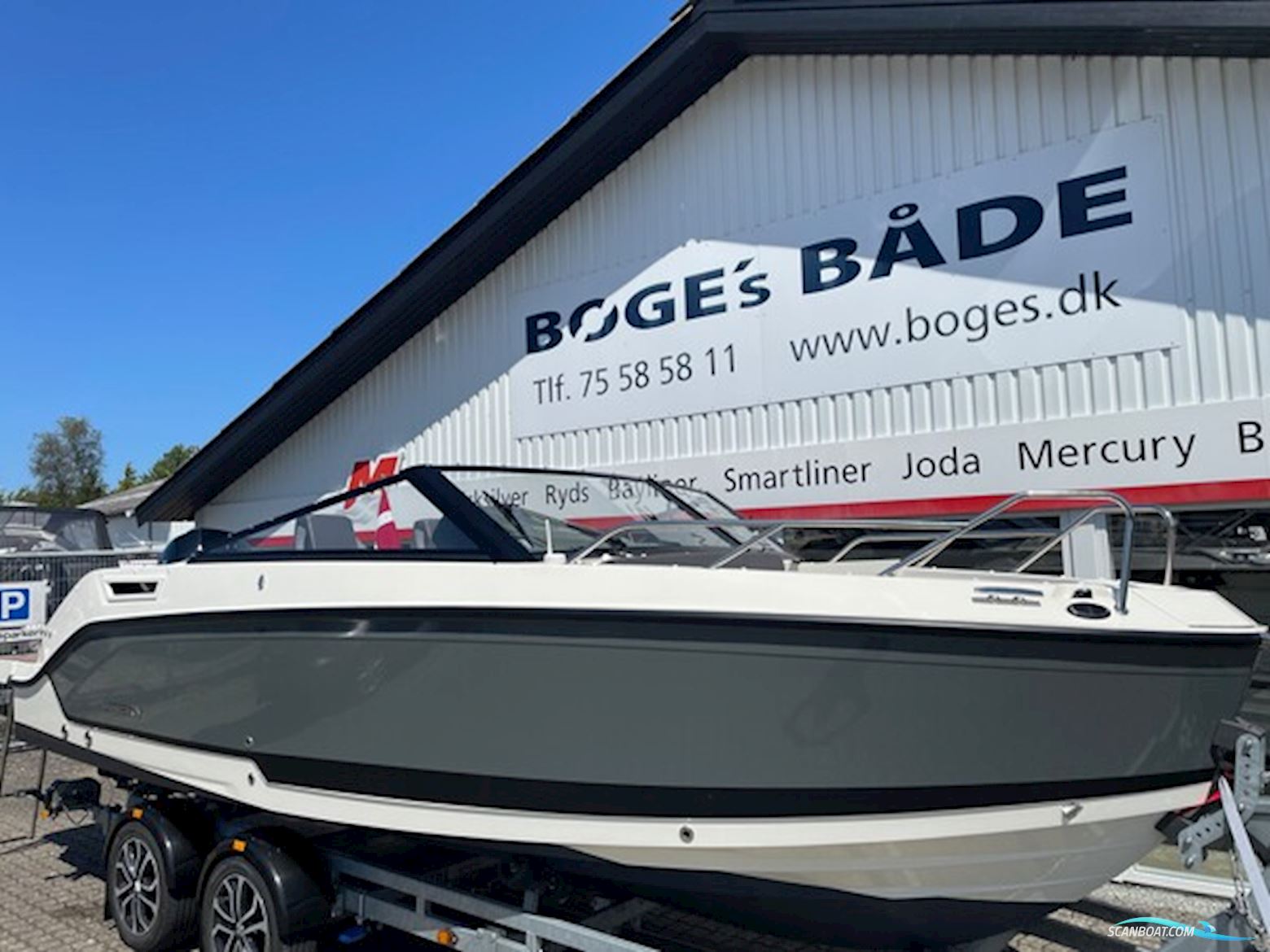 Uttern T65 Bowrider Med Mercury F200 XL V6 Motorboot 2022, mit Mercury motor, Dänemark