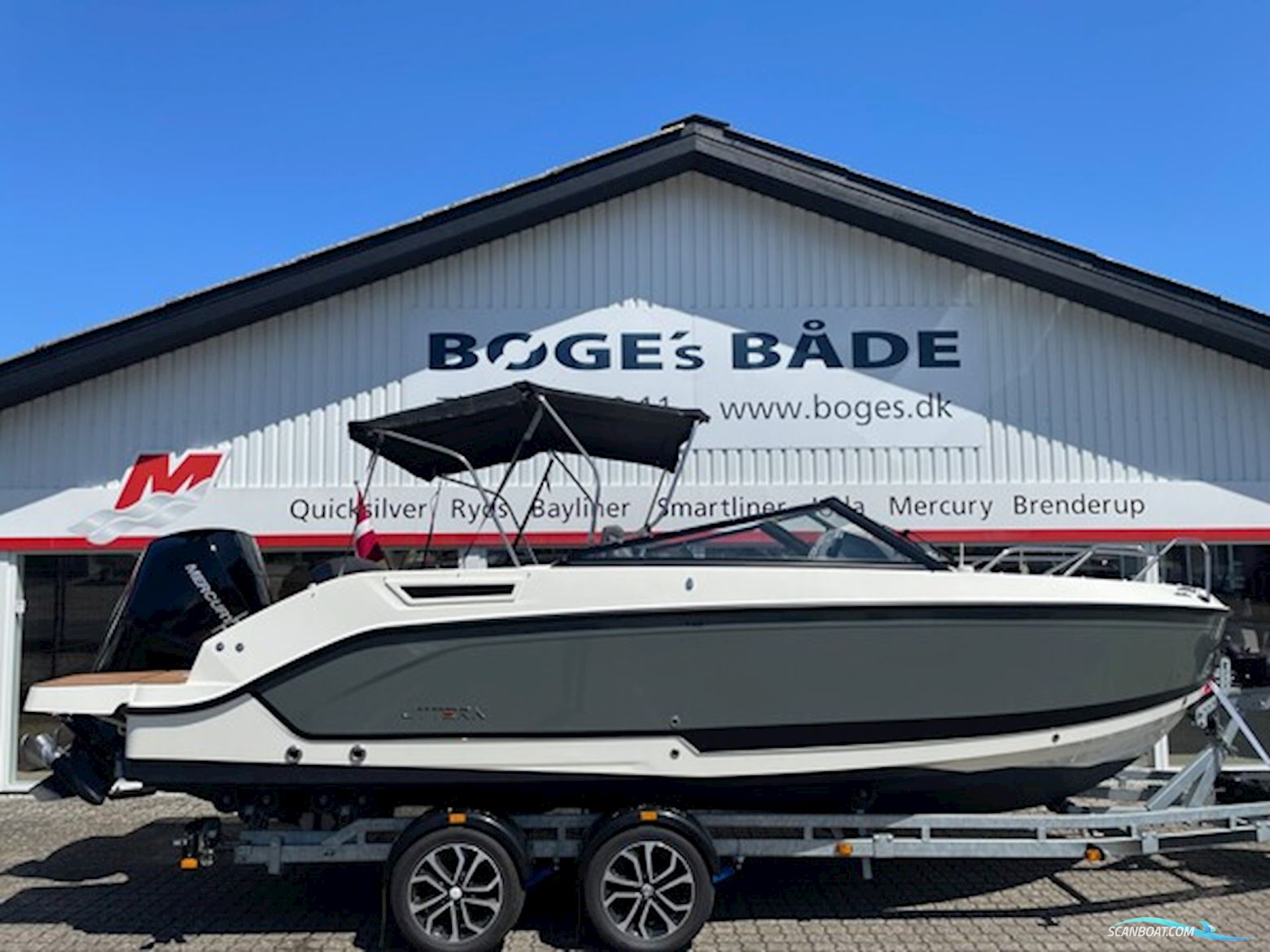 Uttern T65 Bowrider Med Mercury F200 XL V6 Motorboot 2022, mit Mercury motor, Dänemark