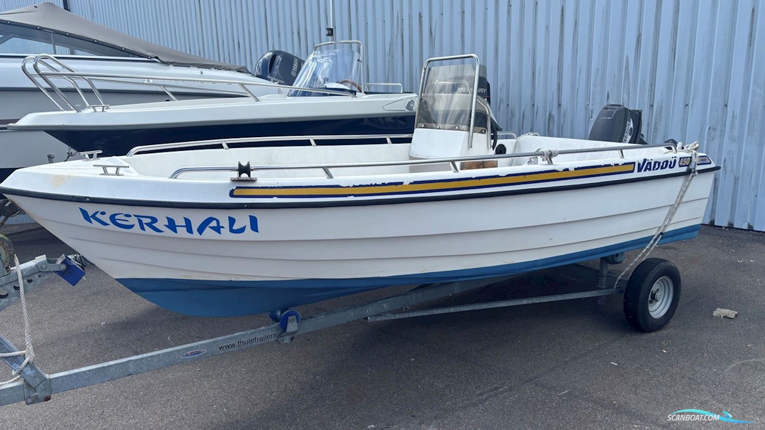 Väddö 450 Motorboot 2000, mit Johnson motor, Sweden