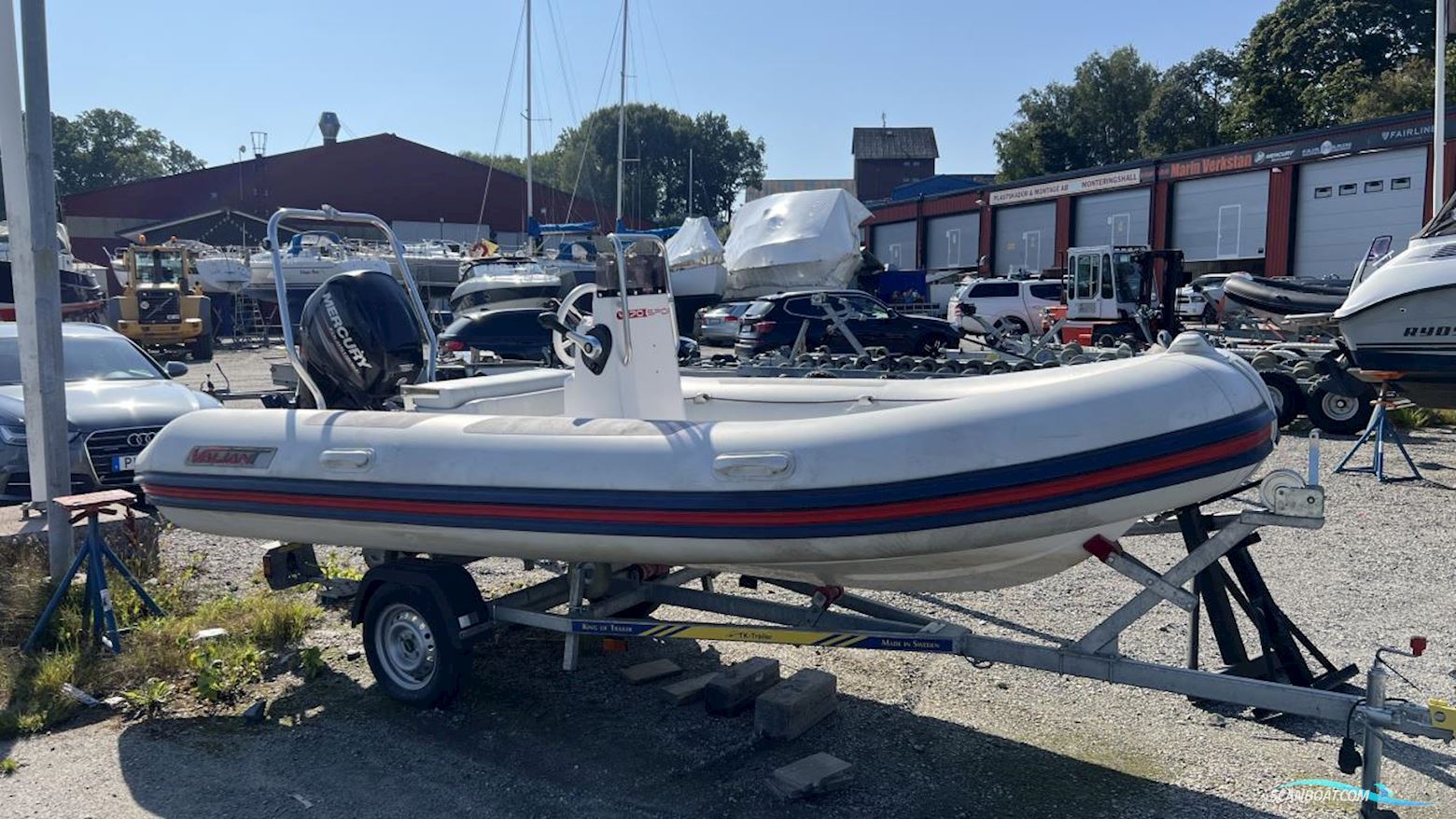Valiant 470 Sport Motorboot 2014, mit Mercury 40hk 4-Takt motor, Sweden