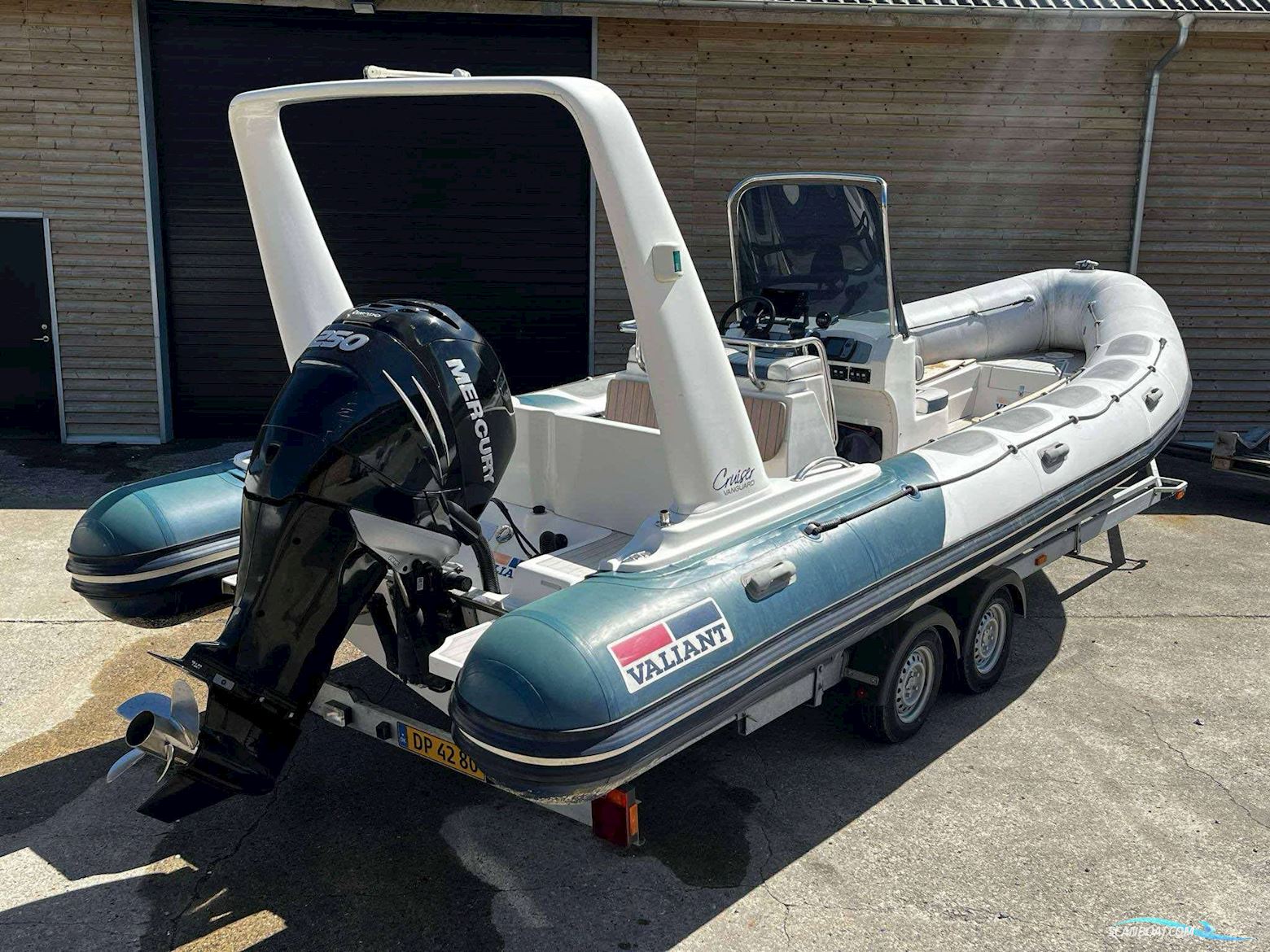 Valiant 750 Med 250 hk Verado Motorboot 2007, mit Mercury motor, Dänemark