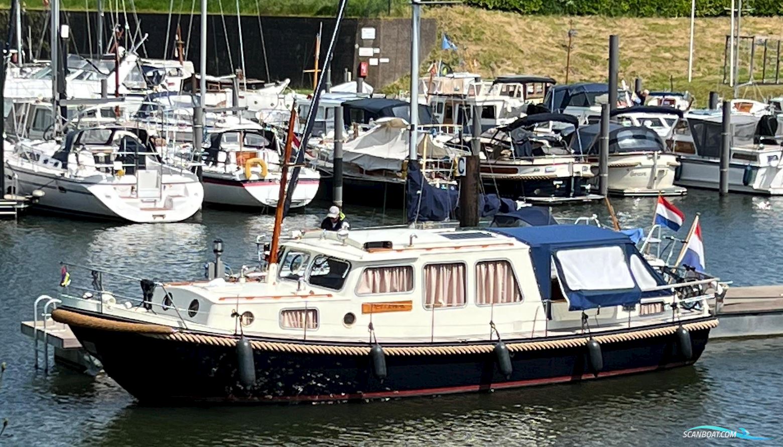 Valk Vlet 11.30 OK AK Motorboot 1975, mit Daf motor, Niederlande