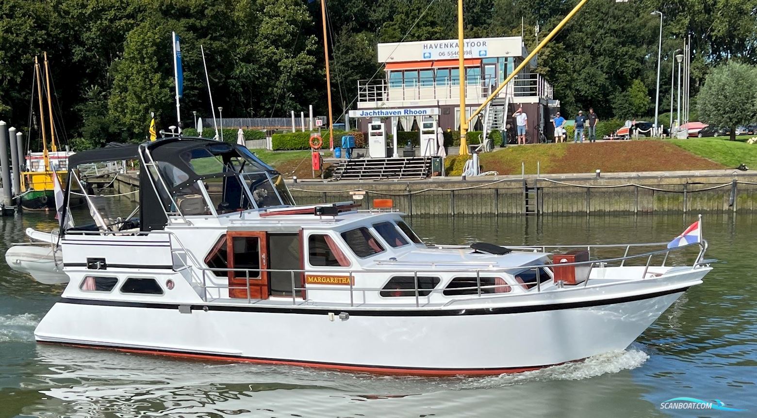 Valkkruiser 11.00 AK Cabrio Motorboot 1975, mit Daf motor, Niederlande