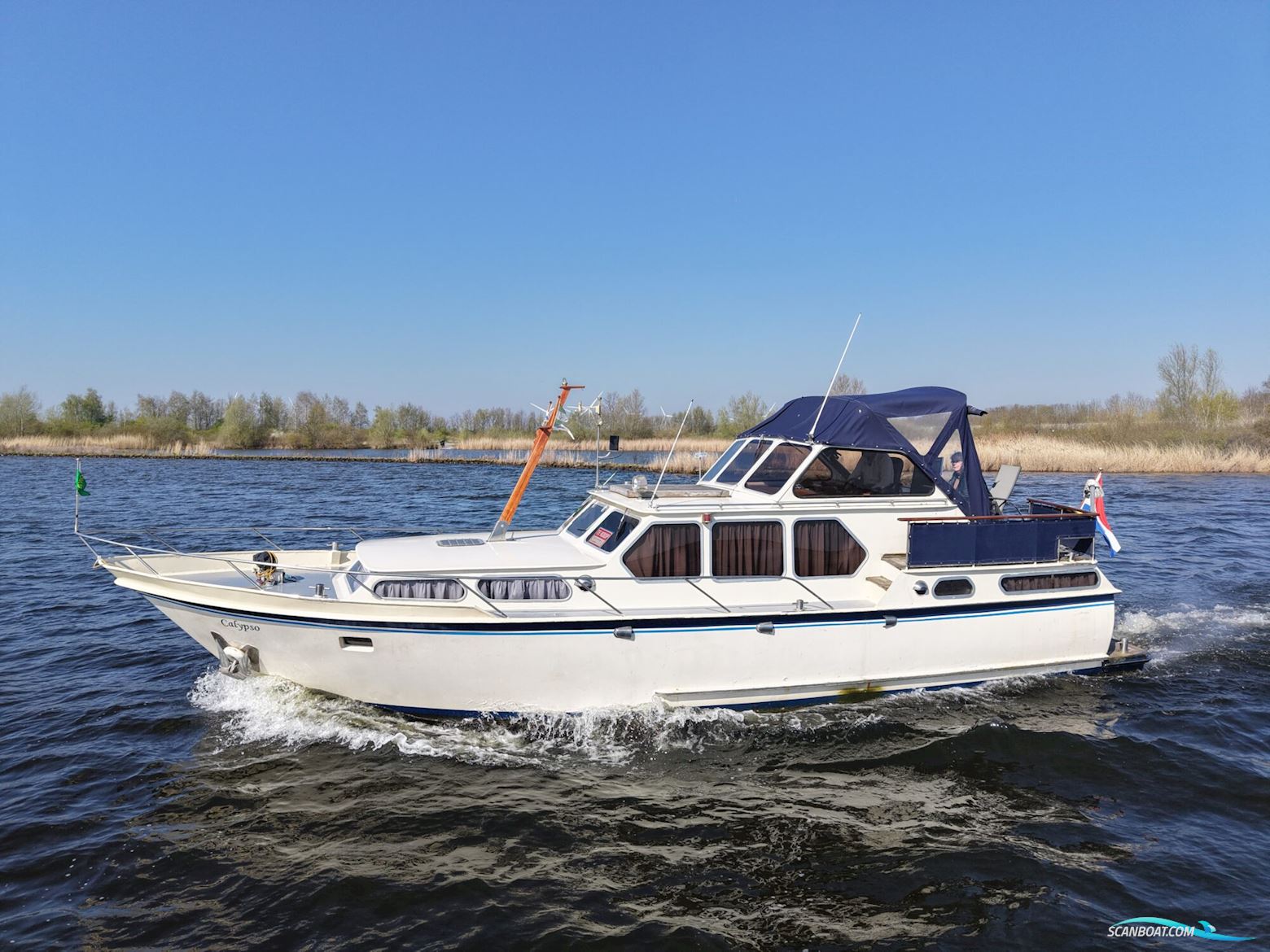 Valkkruiser 12.30 AK Cabrio Motorboot 1978, mit Daf motor, Niederlande