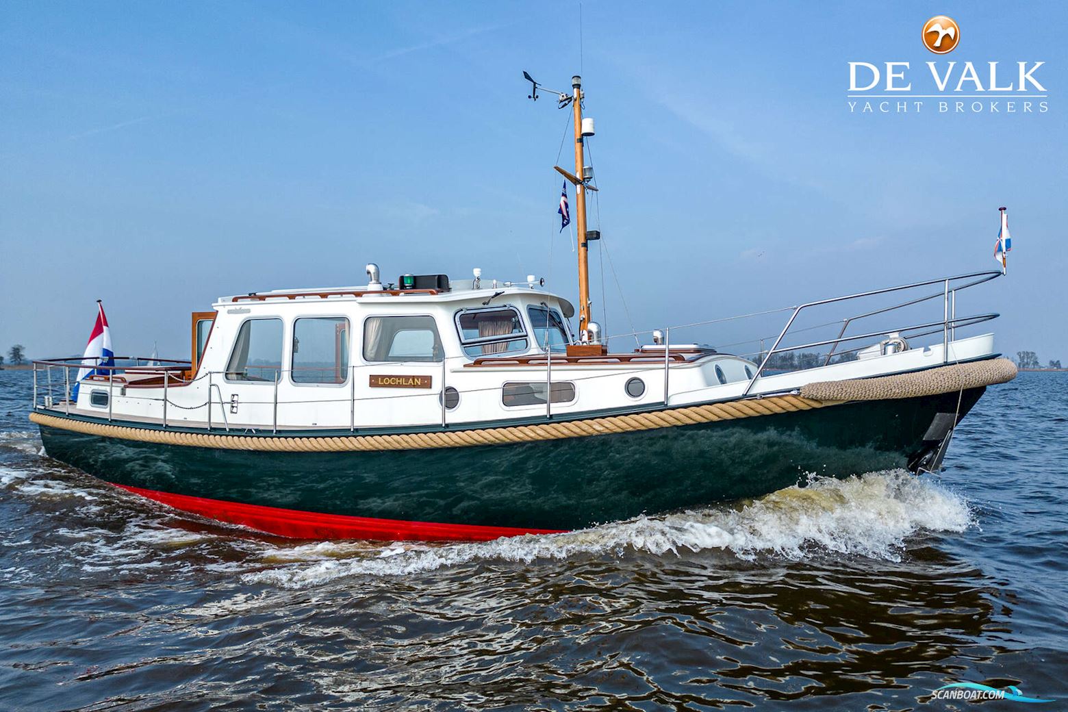 Valkvlet 1130 OK/AK Motorboot 1995, mit Ford Mermaid motor, Niederlande