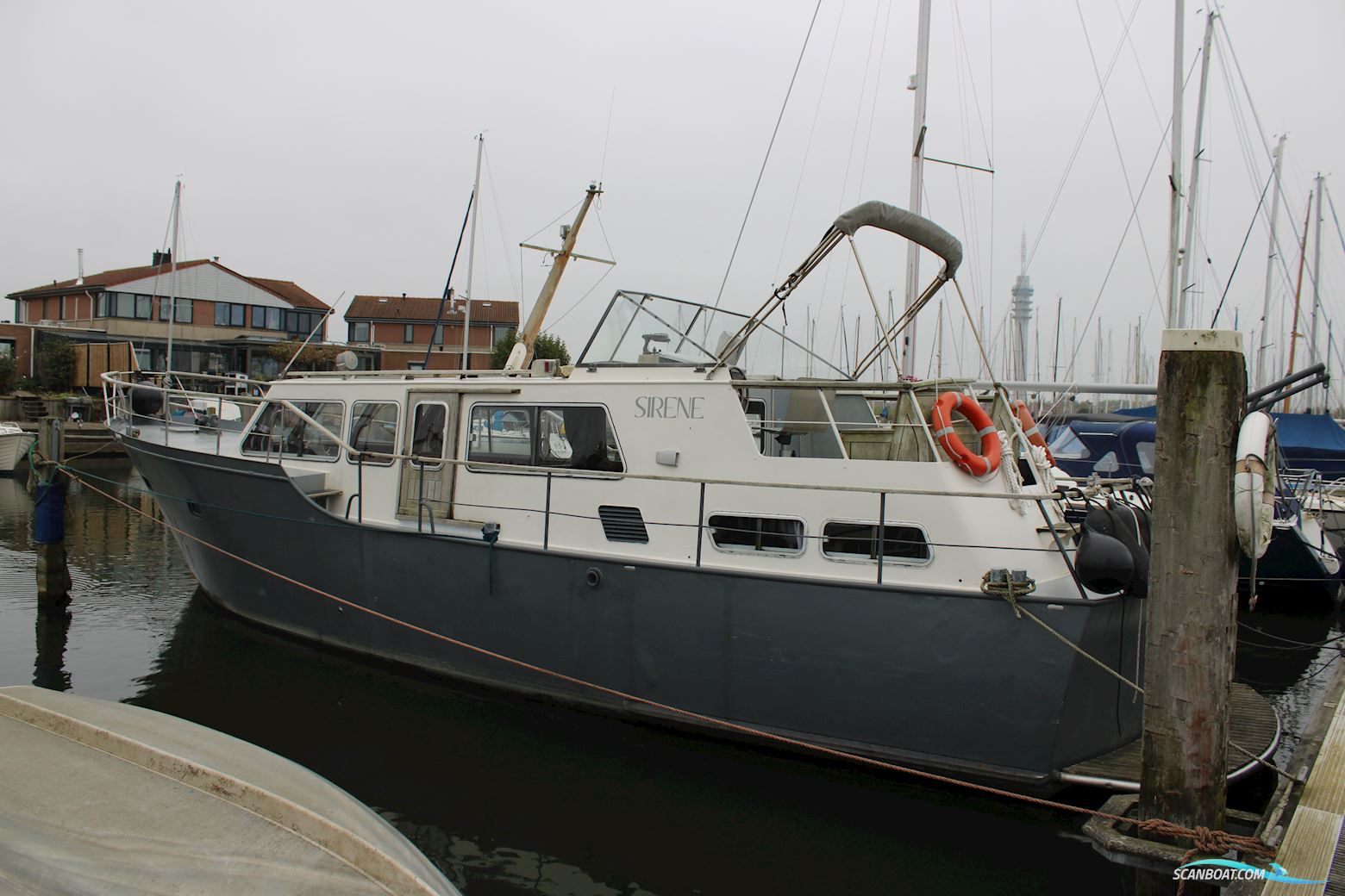 van de Stad Otari Motorboot 1973, mit Perkins 4.236 motor, Niederlande