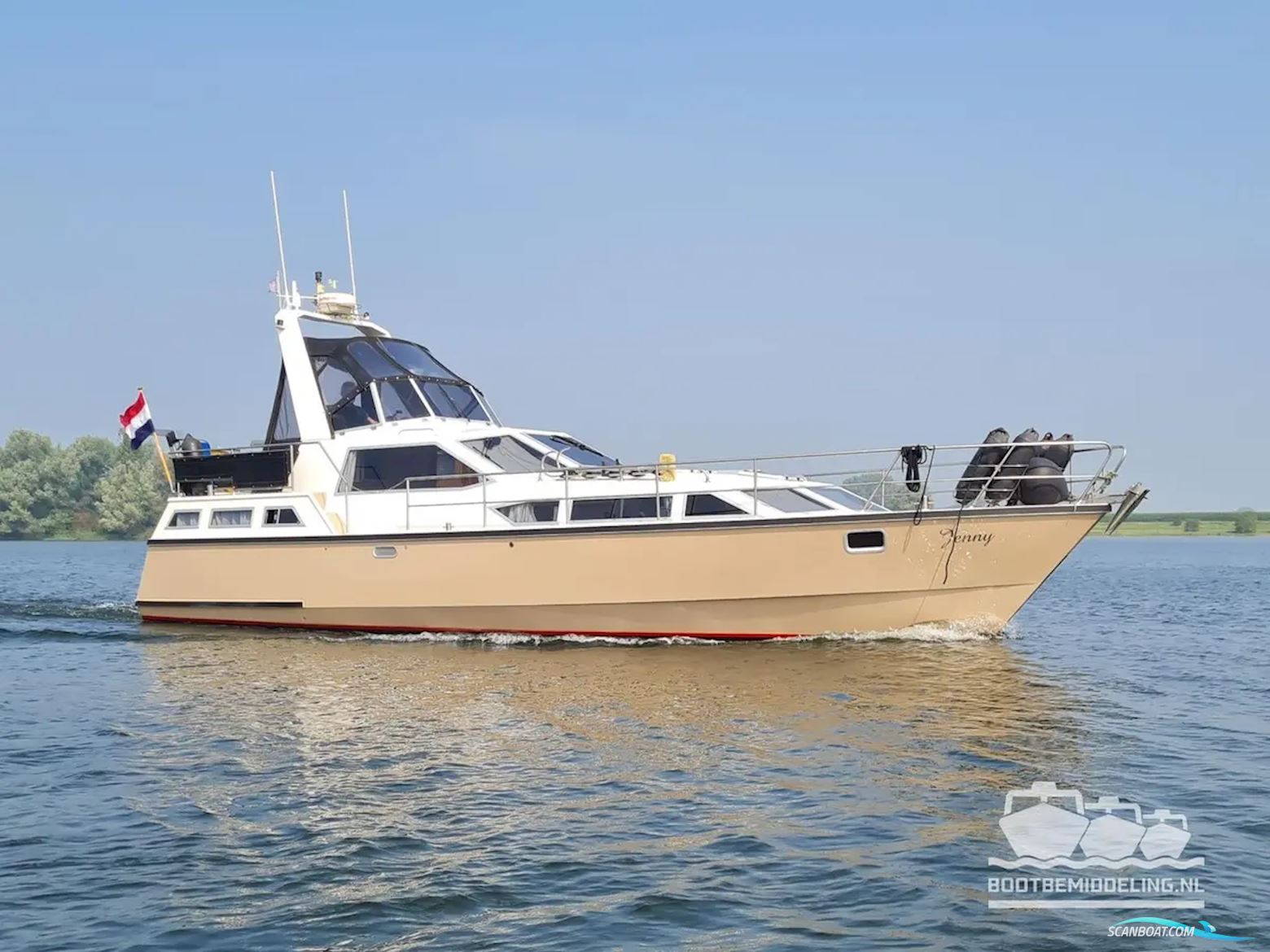 Van de Stadt Stadtline 38 Motorboot 1997, mit Yanmar motor, Niederlande