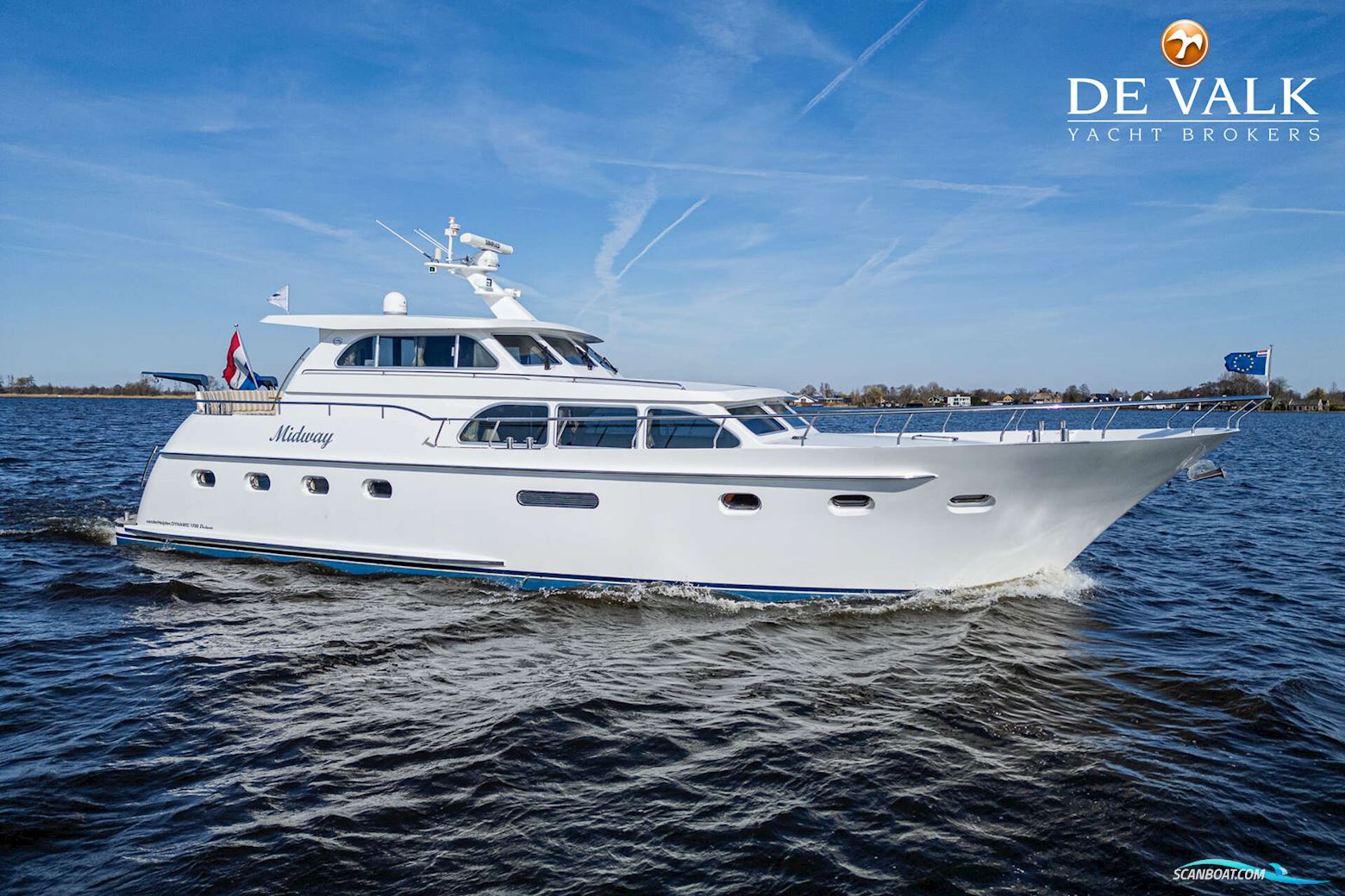 Van Der Heijden Dynamic Deluxe 1700 Motorboot 2009, mit Iveco motor, Niederlande