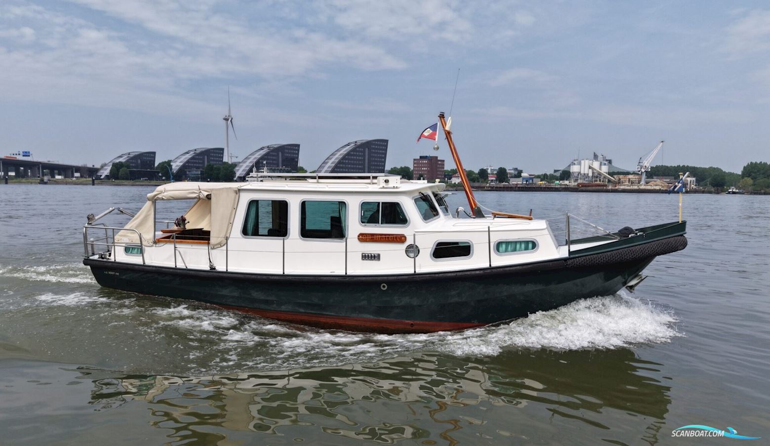 Van der Werff Vlet 10.10 OK AK Motorboot 1978, mit Mitsubishi motor, Niederlande
