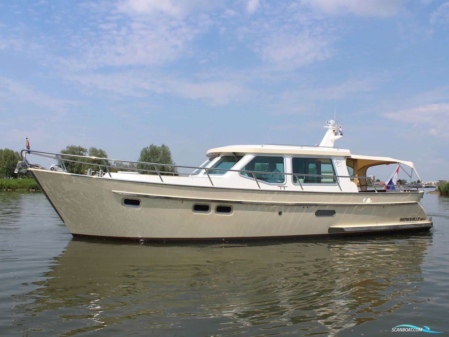 Van Vossen Patrouille DX11 Motorboot 2008, mit Lombardini motor, Niederlande