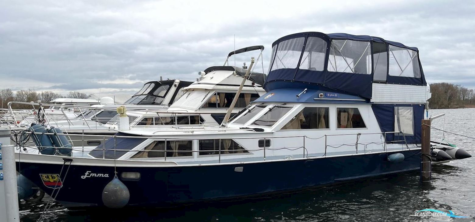 Veerdörn 13.00 Flybridge Motorboot 1982, mit Daf motor, Deutschland