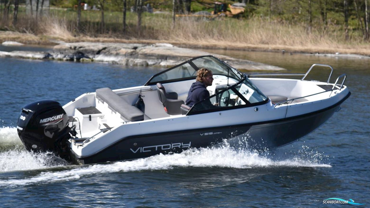 Victory 515 Open Motorboot 2021, mit Mercury motor, Sweden
