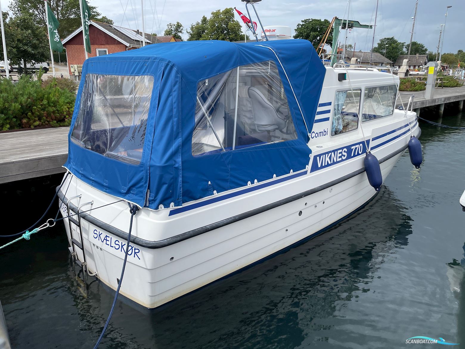 Viknes 770 Combi Motorboot 1996, mit Vetus Dta 43 / 126 HK motor, Dänemark