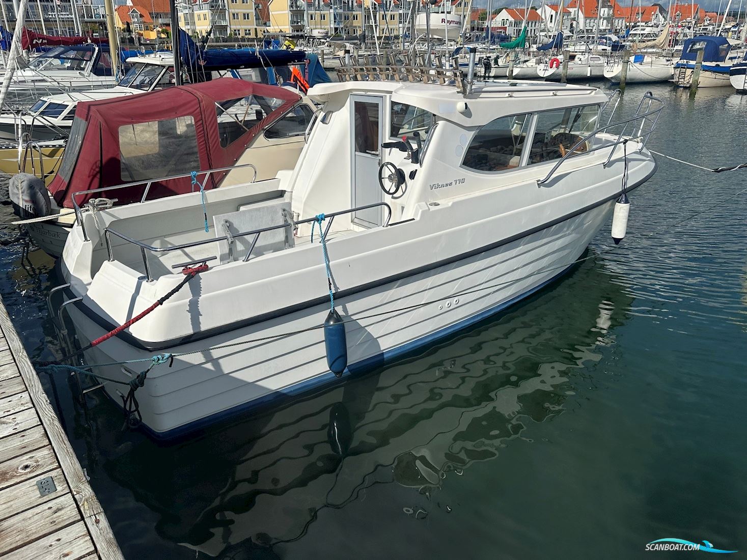 Viknes 770 Motorboot 2006, mit Yanmar RCD-4JH3TX1 motor, Dänemark