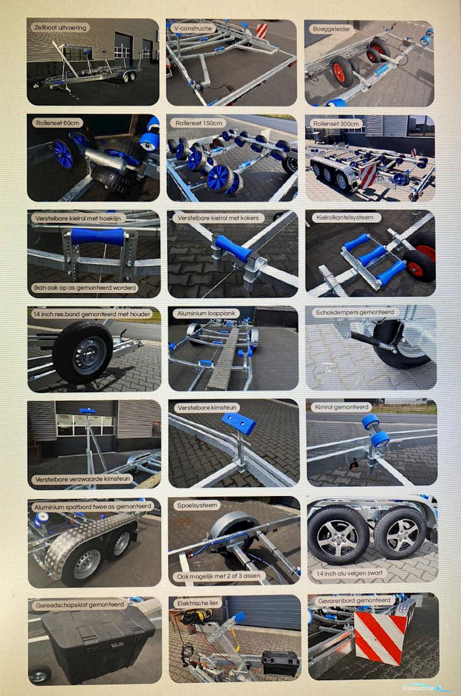 Vlemmix 3500 kg trailer 780