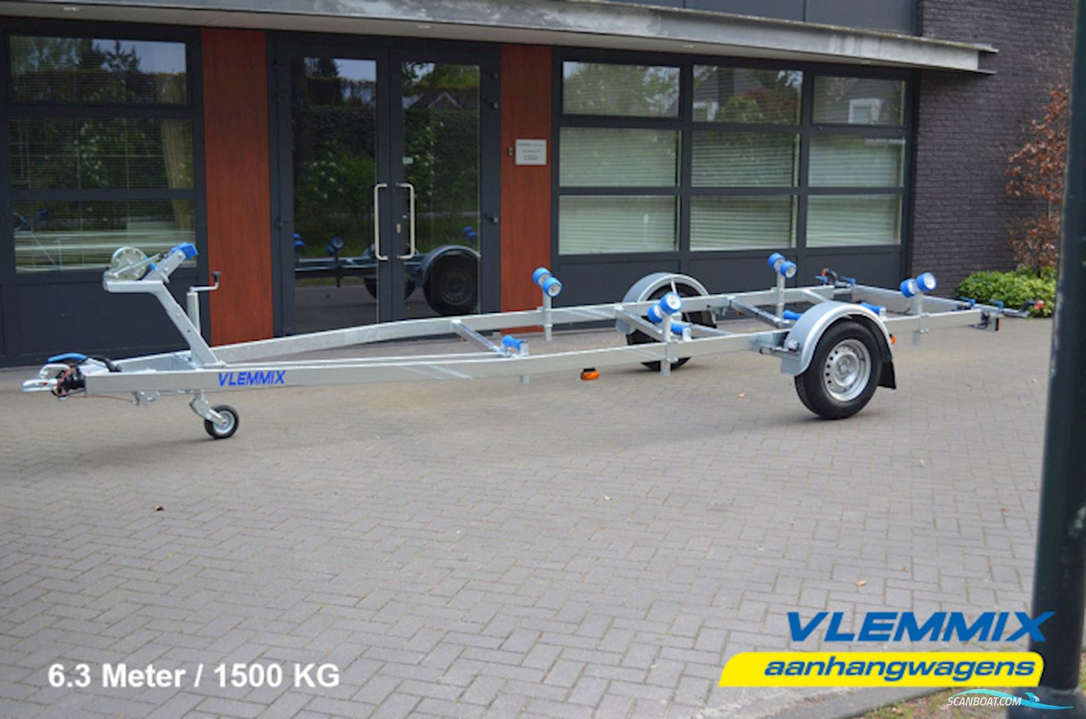 Vlemmix B Trailer 1500kg Per direct leverbaar! Motorboot 2023, Niederlande