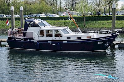 Volker Spiegelkotter 13.50 AK Cabrio Motorboot 1992, mit DAF motor, Niederlande