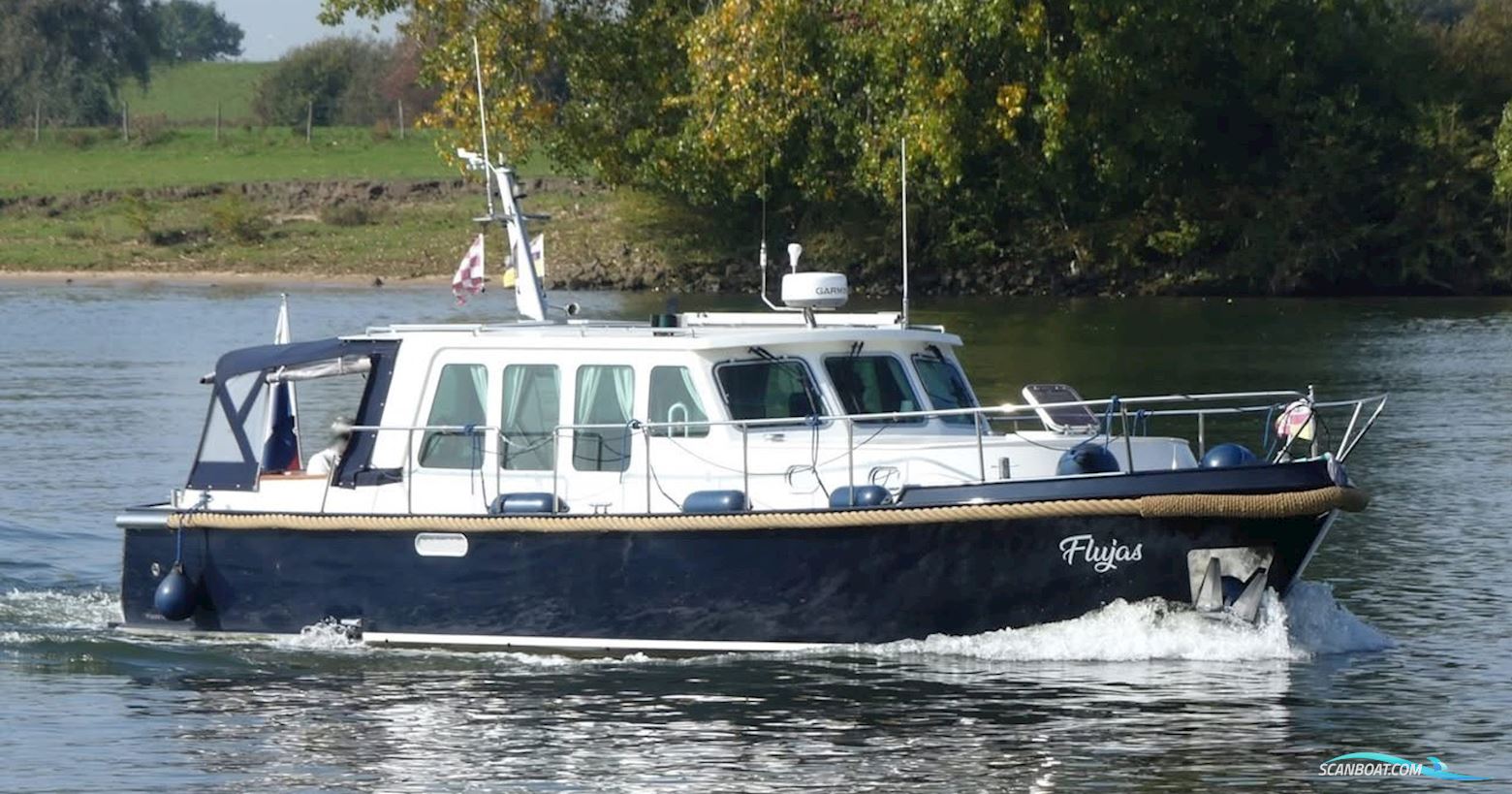 Vripack 11.75 Classic OK Spiegeldeur Motorboot 2004, mit Vetus Deutz motor, Niederlande