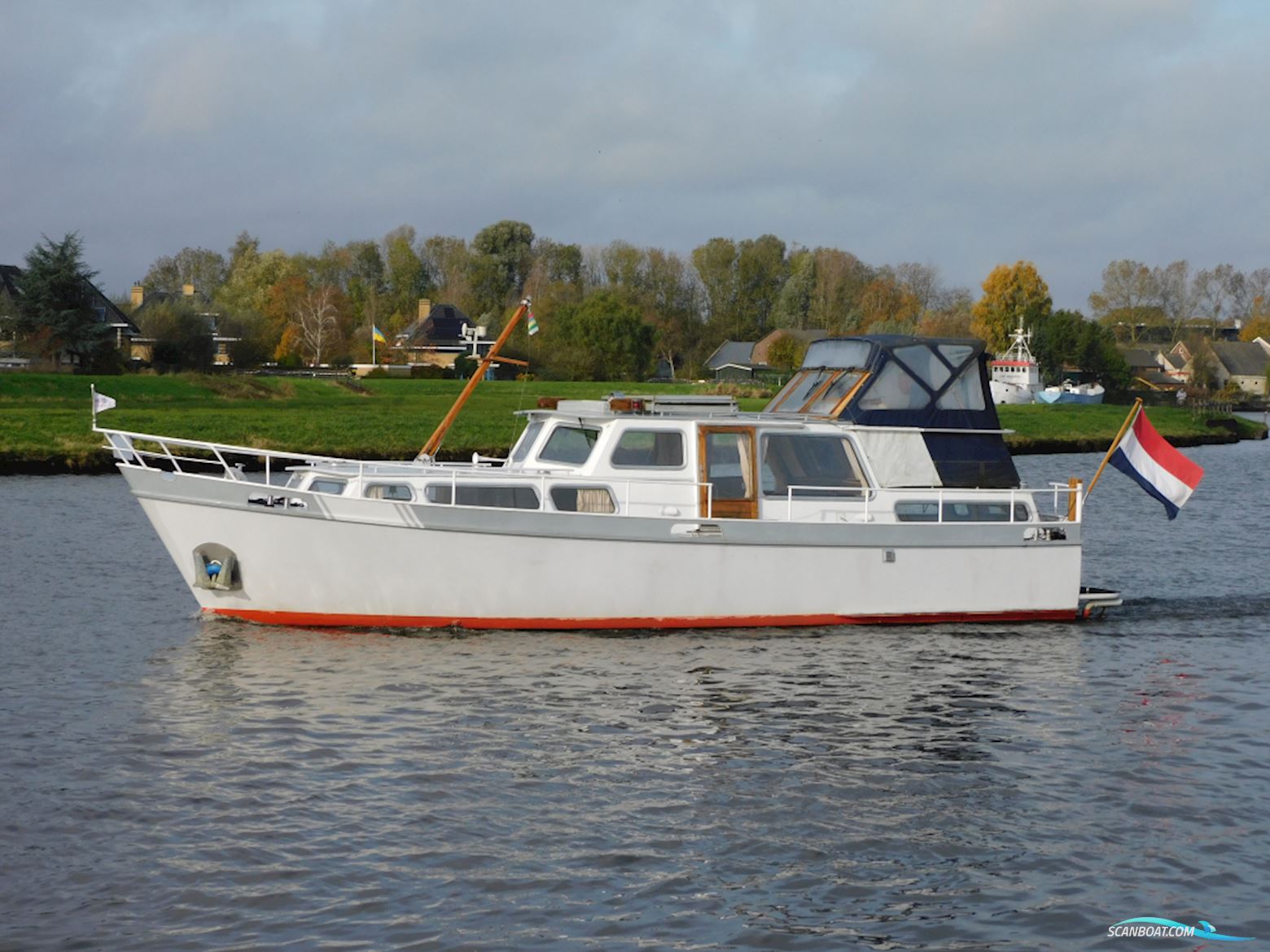 Waddenkruiser 1200 AK Motorboot 1978, mit Ford Lehman motor, Niederlande