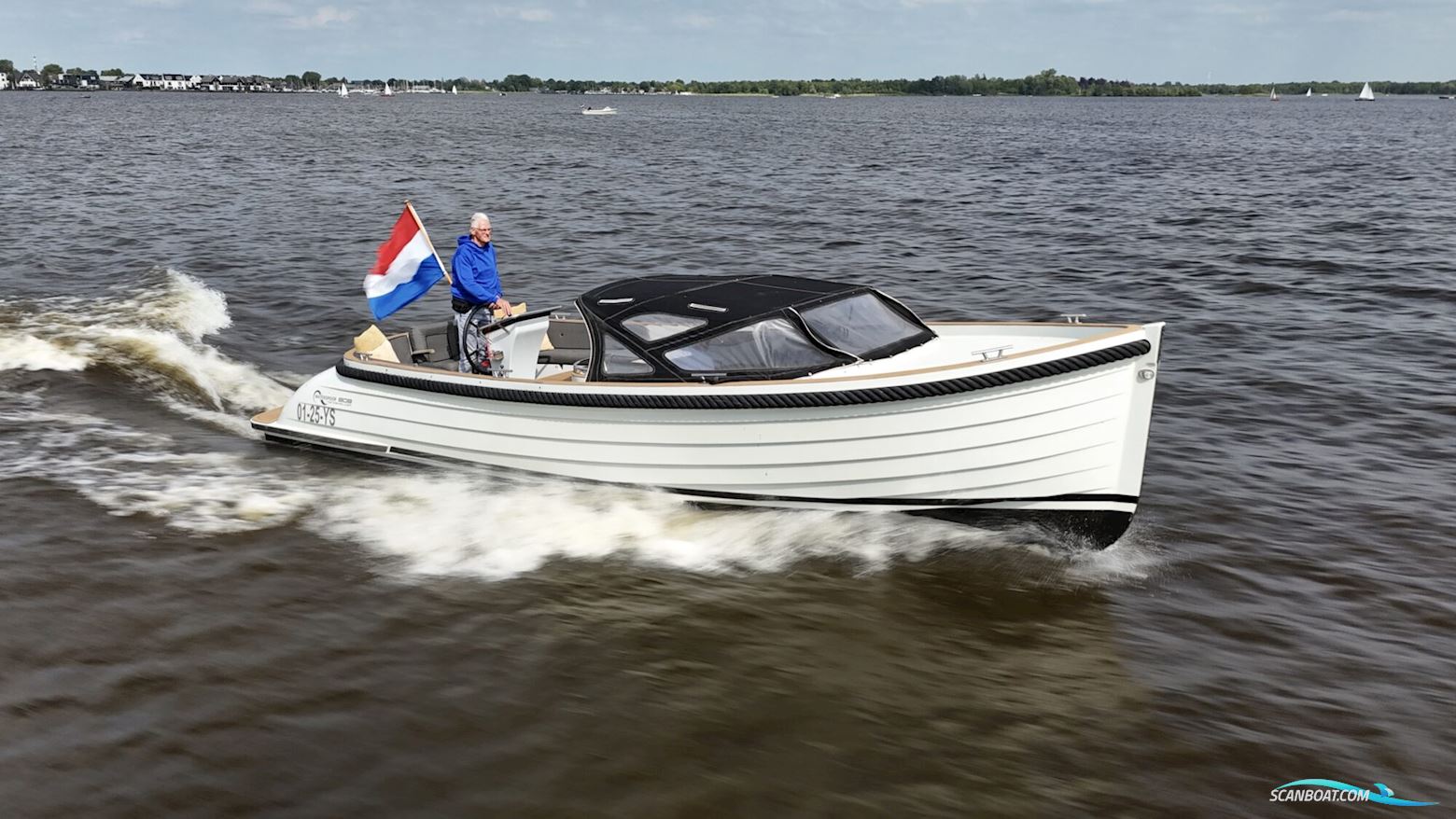 Waterspoor 808 Sloep Motorboot 2011, mit Nanni motor, Niederlande