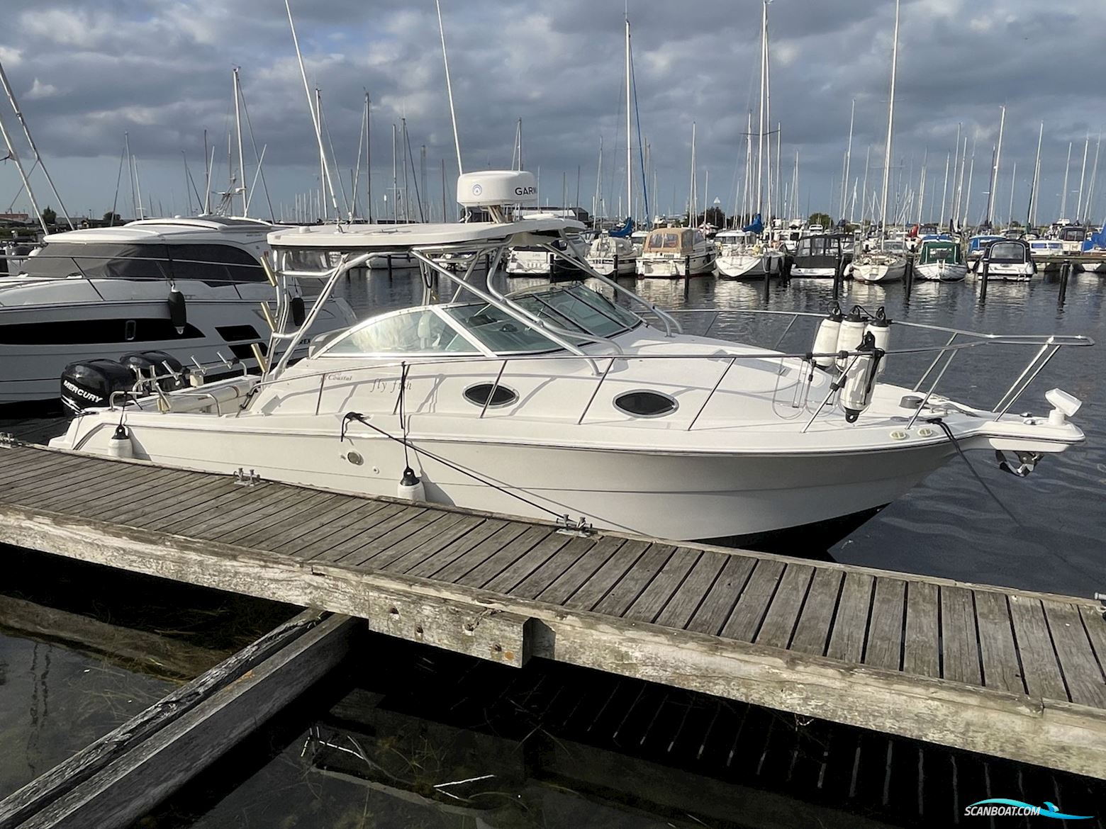 Wellcraft 290 Coastal Motorboot 2001, mit 2 x Mercury Verado 350HK motor, Dänemark