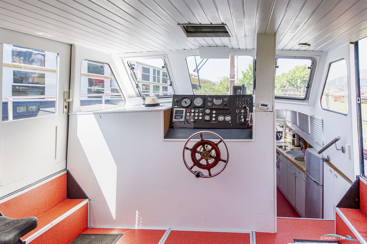 Werft Haßmersheim 15m Stahlmotoryacht